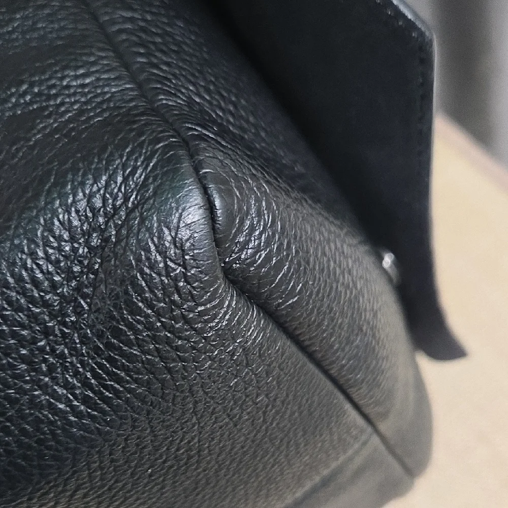 Furla Black Messenger Bag  EUC